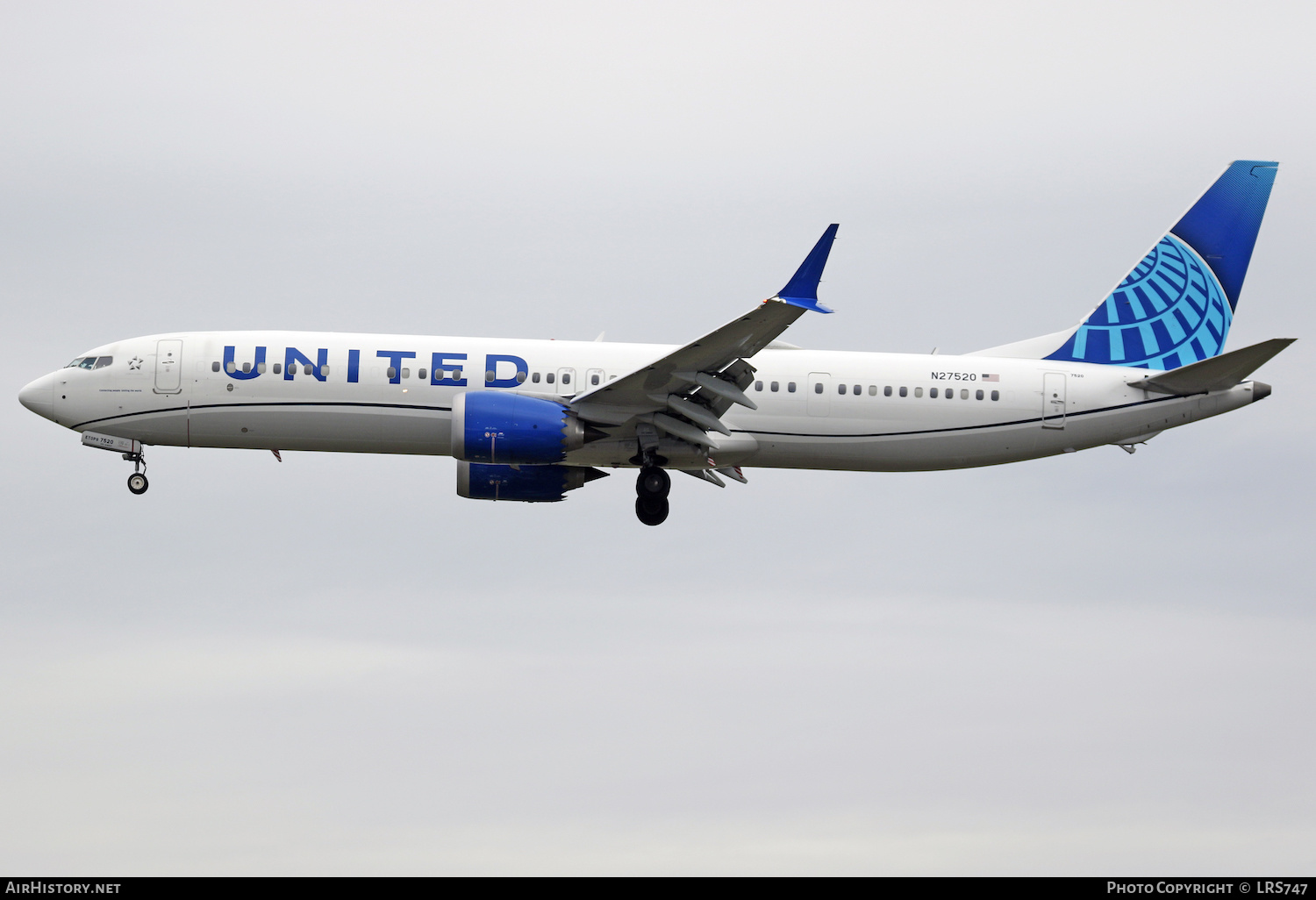 Aircraft Photo of N27520 | Boeing 737-9 Max 9 | United Airlines | AirHistory.net #436774