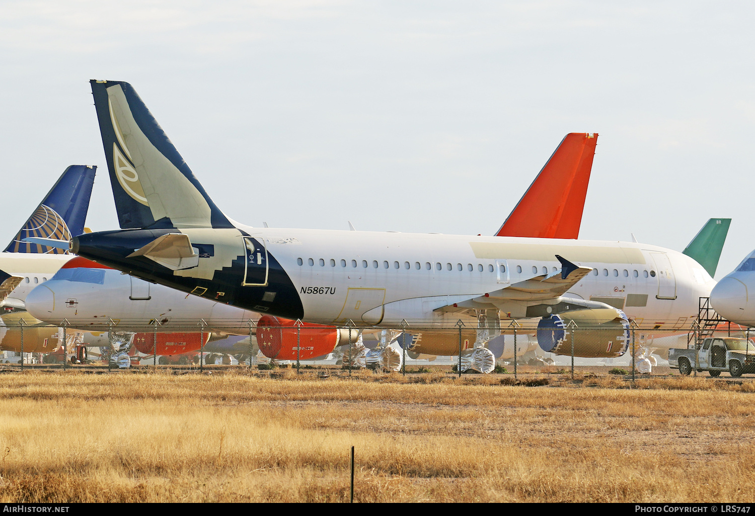 Aircraft Photo of N5867U | Airbus A319-132 | AirHistory.net #436777