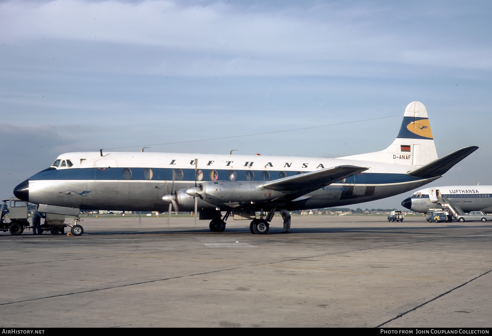 Aircraft Photo of D-ANAF | Vickers 814 Viscount | Lufthansa | AirHistory.net #436788