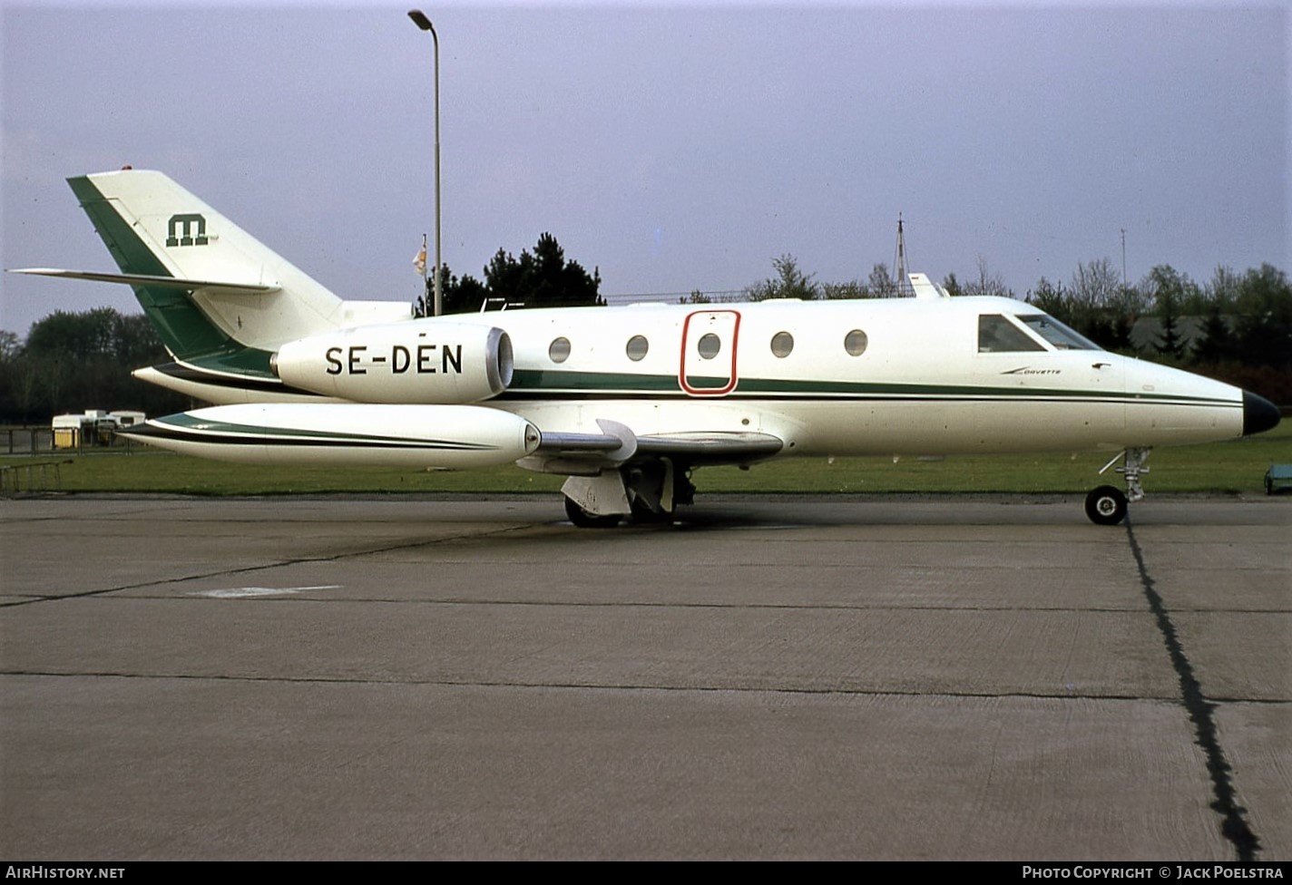 Aircraft Photo of SE-DEN | Aerospatiale SN-601 Corvette 100 | Malmros Aviation | AirHistory.net #436792