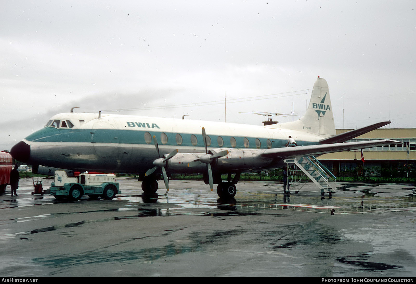 Aircraft Photo of 9Y-TBX | Vickers 772 Viscount | British West Indian Airways - BWIA | AirHistory.net #436799
