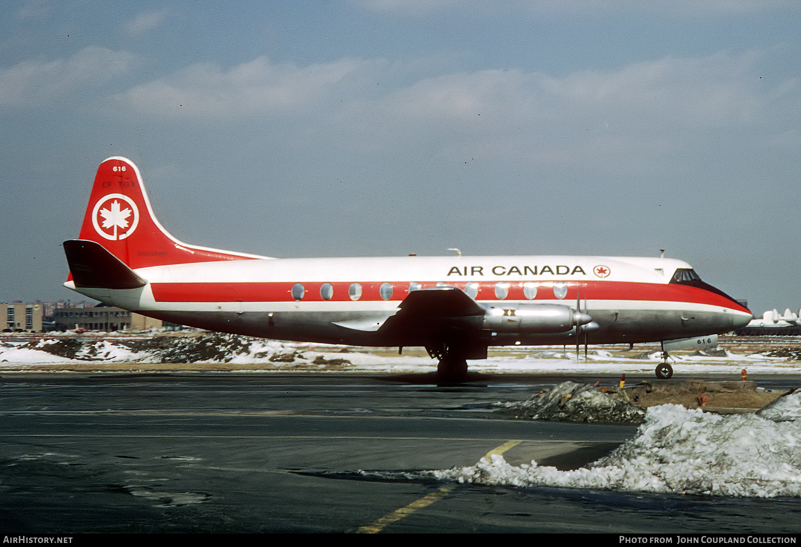 Aircraft Photo of CF-TGX | Vickers 757 Viscount | Air Canada | AirHistory.net #436801