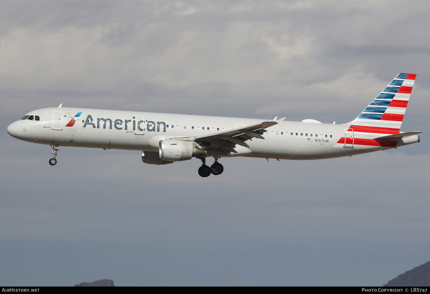 Aircraft Photo of N157UW | Airbus A321-211 | American Airlines | AirHistory.net #436815