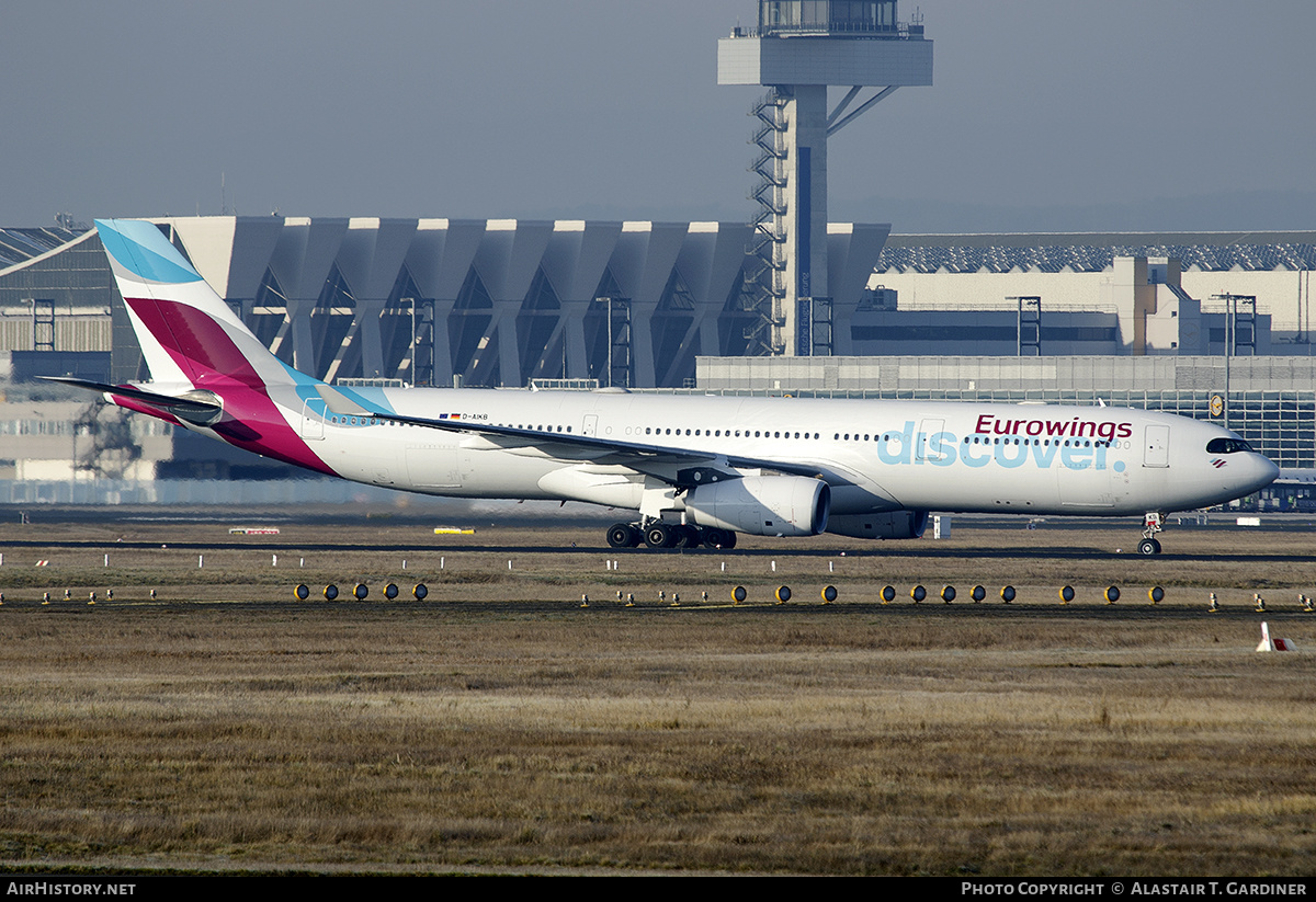 Aircraft Photo of D-AIKB | Airbus A330-343 | Eurowings Discover | AirHistory.net #436817