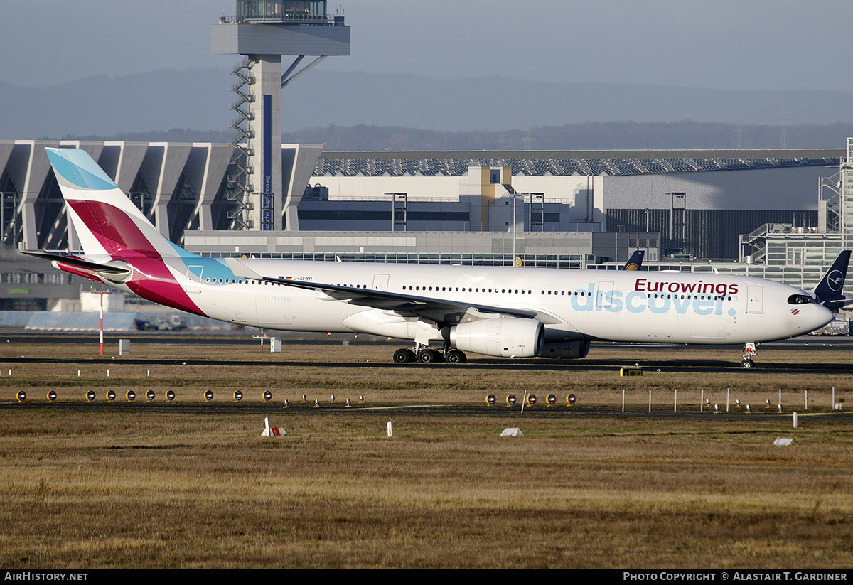 Aircraft Photo of D-AFYR | Airbus A330-343 | Eurowings Discover | AirHistory.net #436832