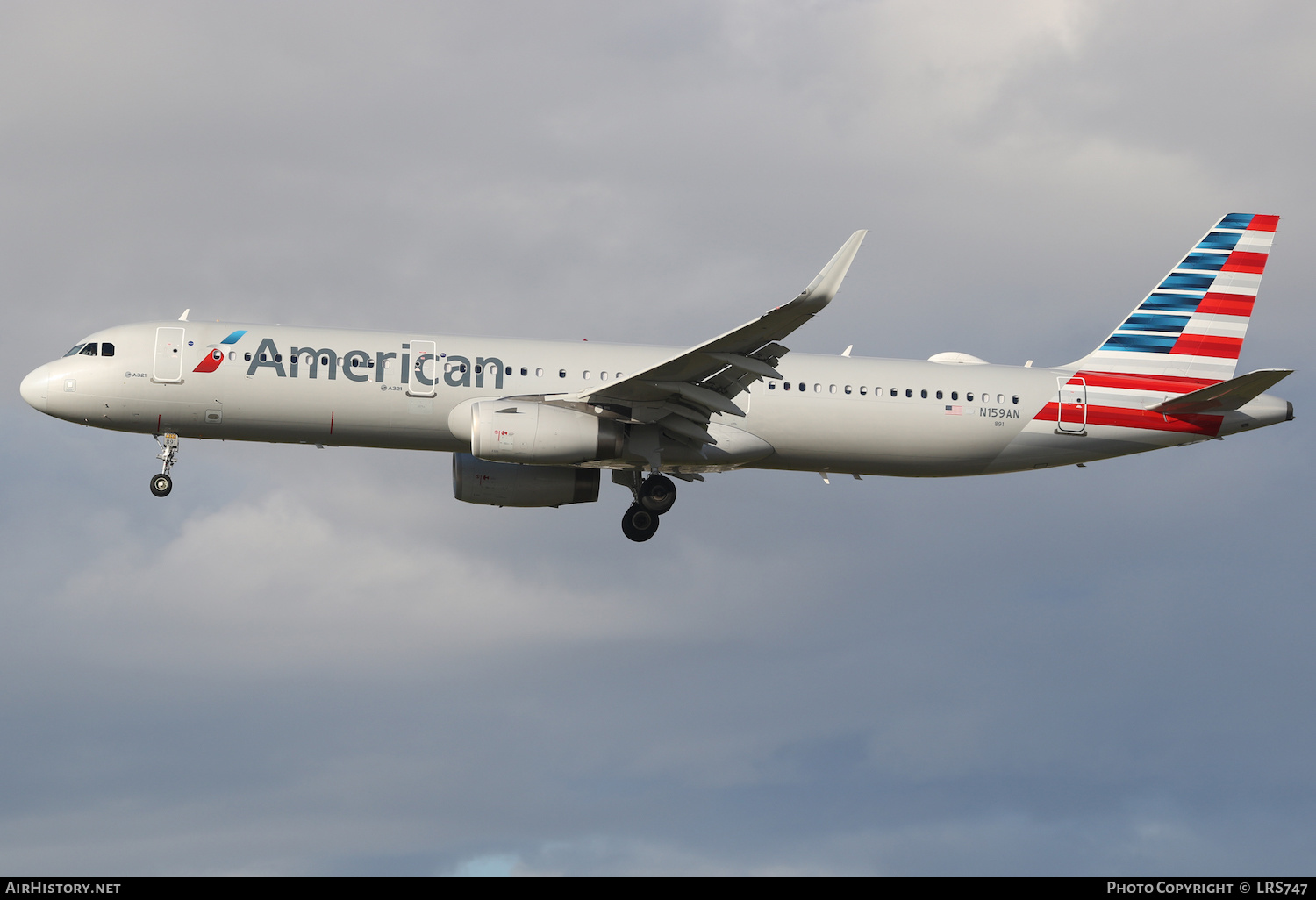 Aircraft Photo of N159AN | Airbus A321-231 | American Airlines | AirHistory.net #436838