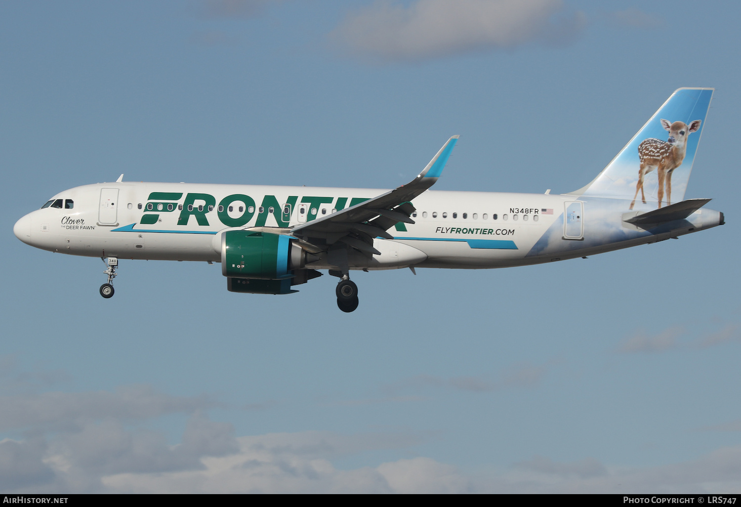 Aircraft Photo of N348FR | Airbus A320-251N | Frontier Airlines | AirHistory.net #436842