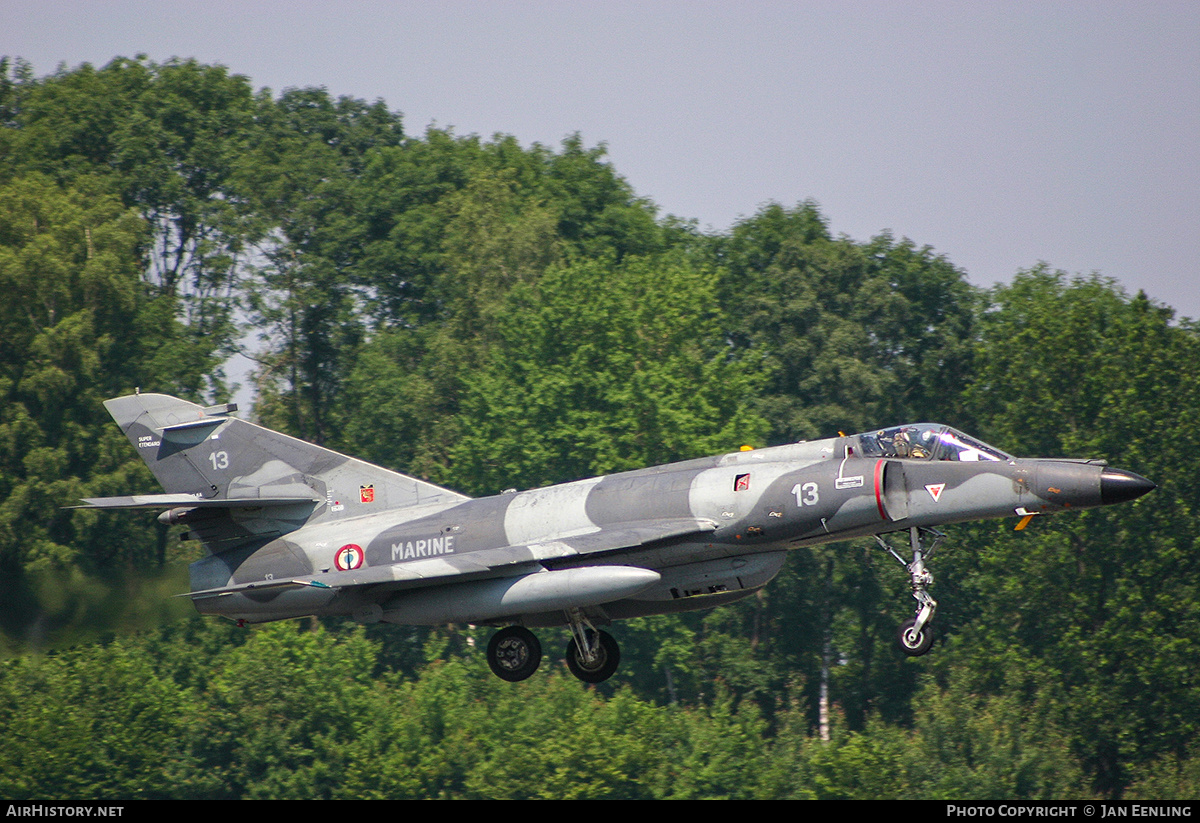 Aircraft Photo of 13 | Dassault Super Etendard Modernisé | France - Navy | AirHistory.net #436861