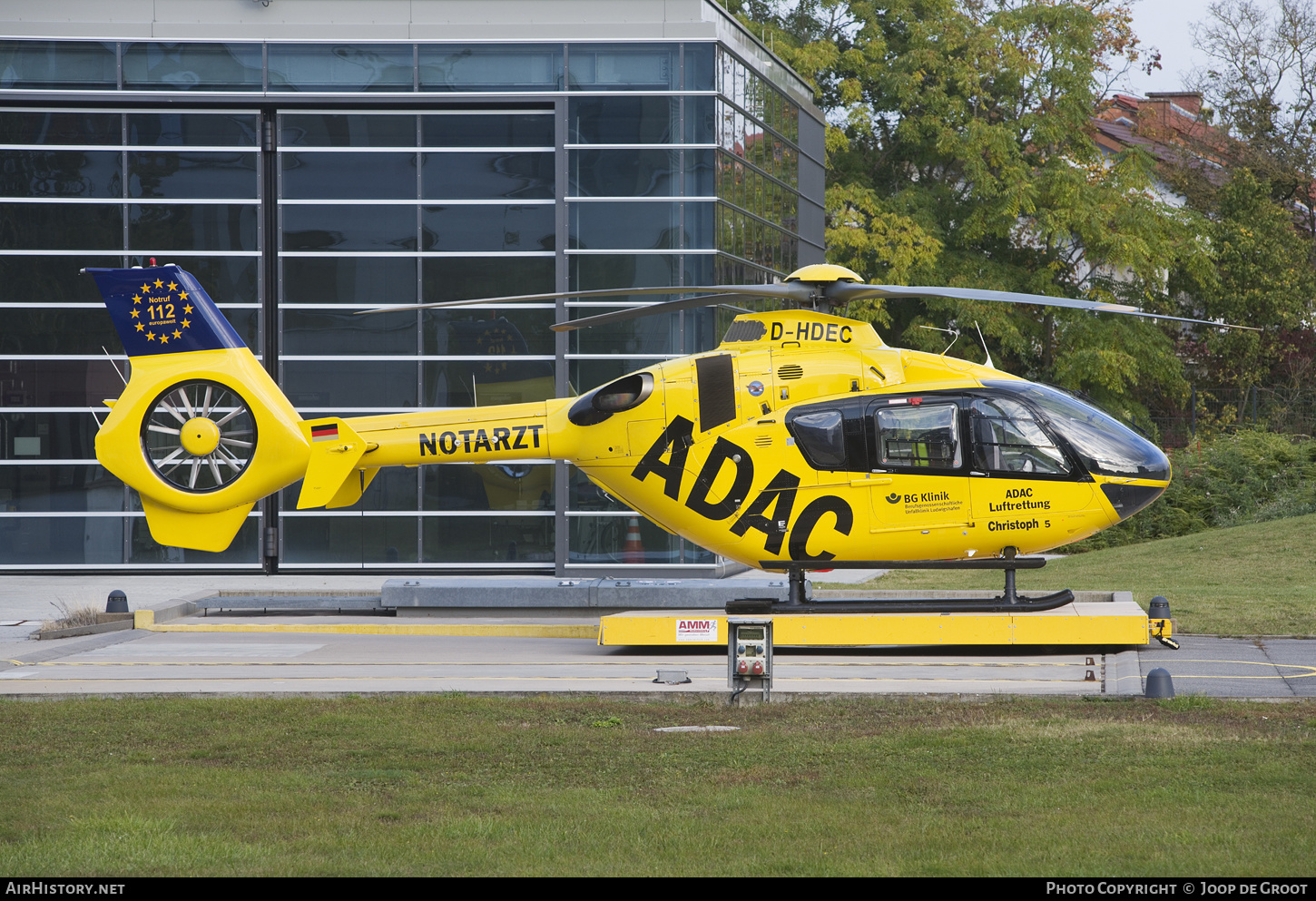 Aircraft Photo of D-HDEC | Eurocopter EC-135P-2 | ADAC Luftrettung | AirHistory.net #436875