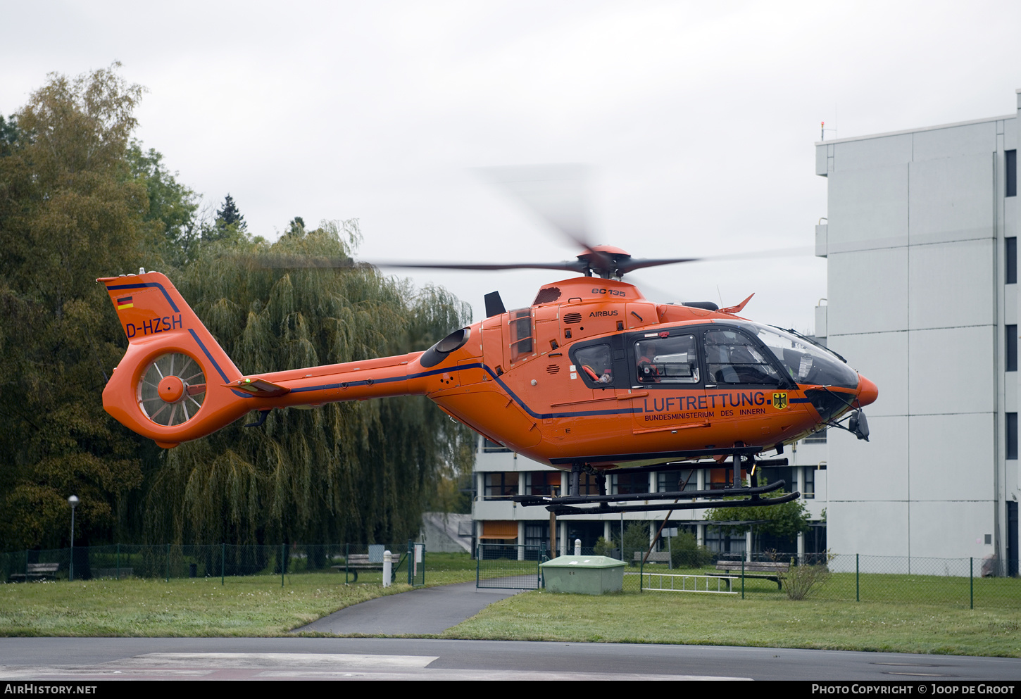 Aircraft Photo of D-HZSH | Eurocopter EC-135T-3 | Luftrettung - Bundesministerium des Innern | AirHistory.net #436886