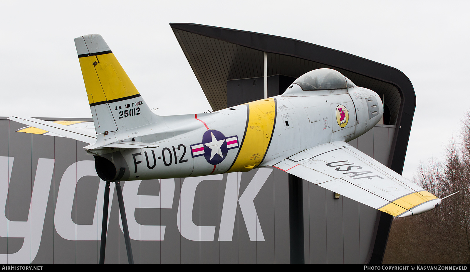 Aircraft Photo of 25012 | Canadair CL-13B Sabre 6 | USA - Air Force | AirHistory.net #436901