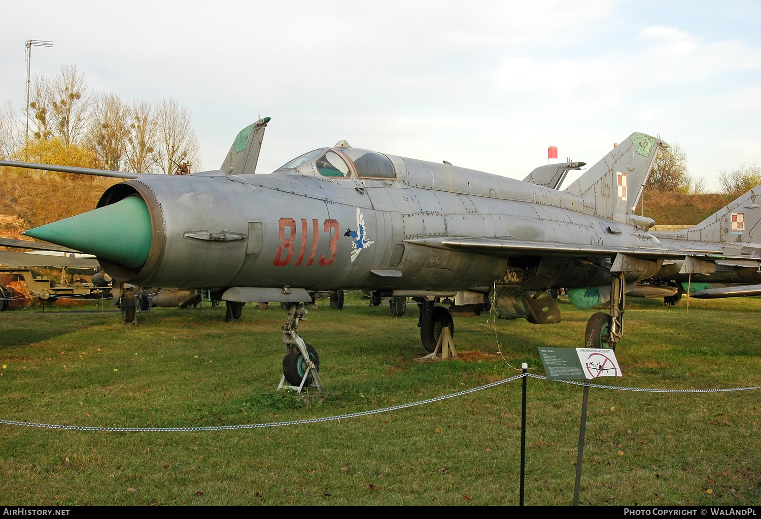Aircraft Photo of 8113 | Mikoyan-Gurevich MiG-21MF | Poland - Air Force | AirHistory.net #436910