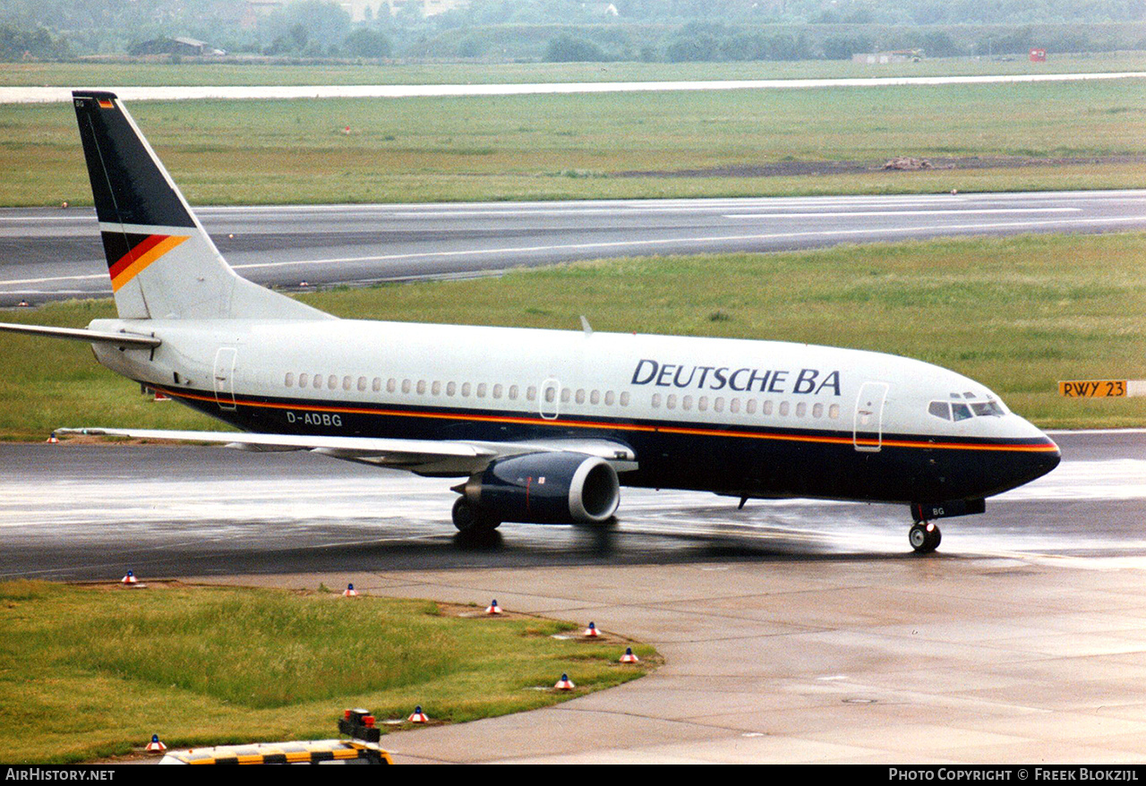 Aircraft Photo of D-ADBG | Boeing 737-3L9 | Deutsche BA | AirHistory.net #436914