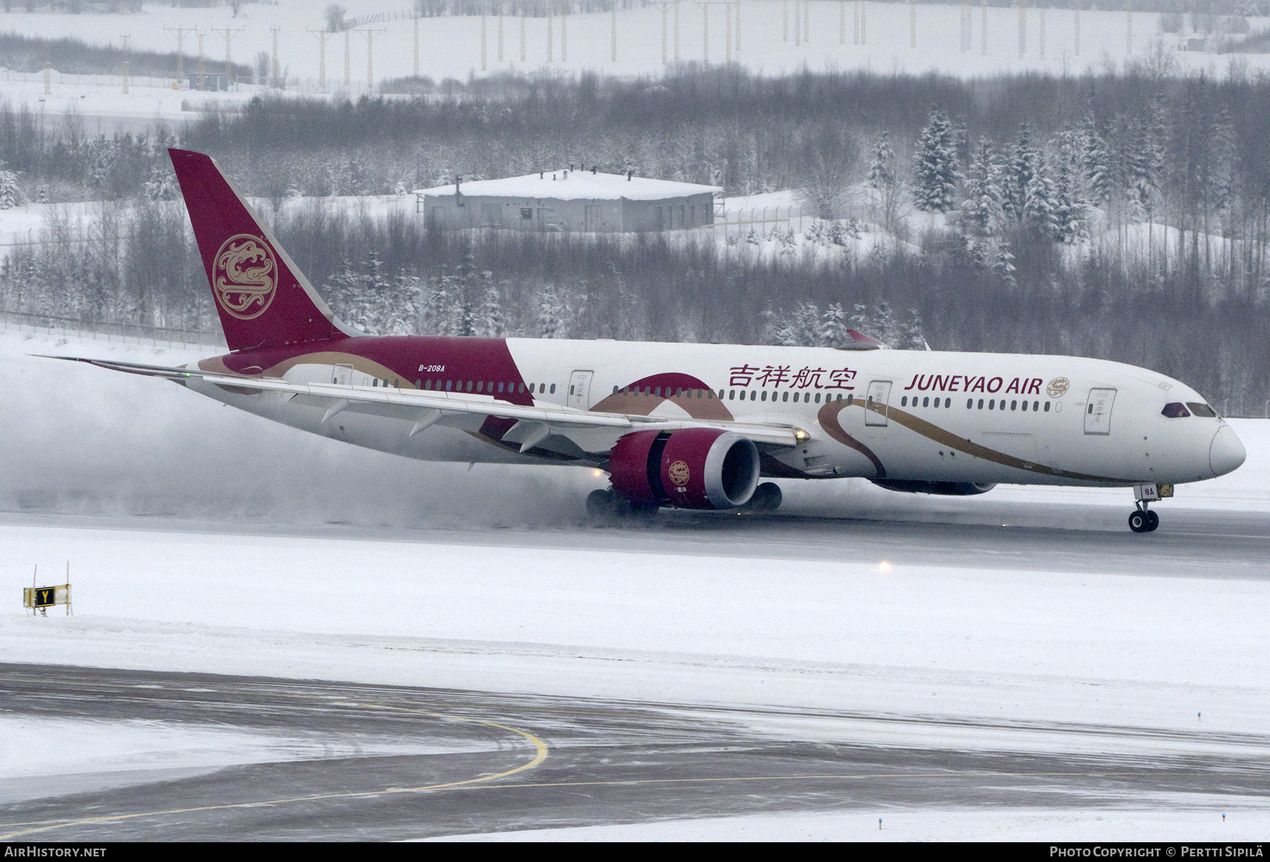 Aircraft Photo of B-208A | Boeing 787-9 Dreamliner | Juneyao Airlines | AirHistory.net #436933