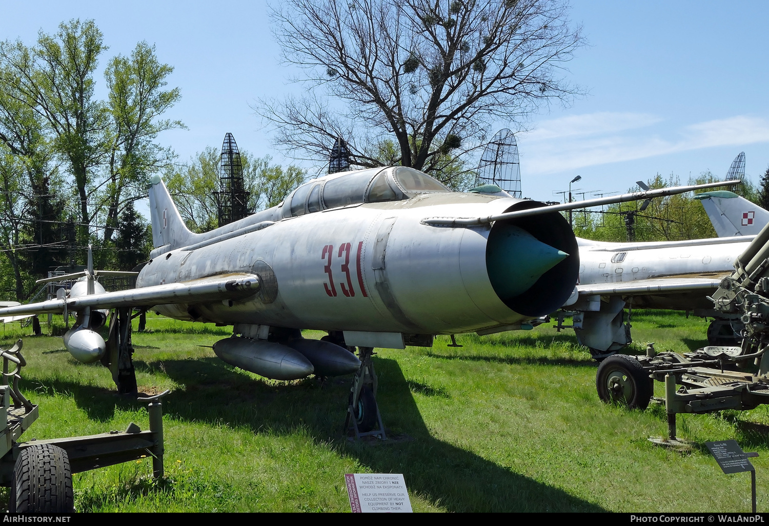 Aircraft Photo of 331 | Sukhoi Su-7UM | Poland - Air Force | AirHistory.net #436991