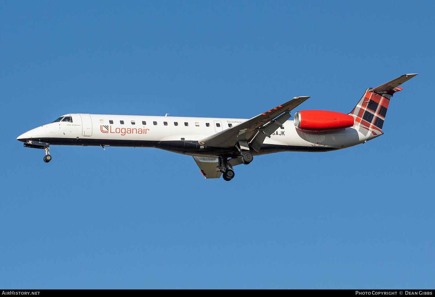 Aircraft Photo of G-SAJK | Embraer ERJ-145EP (EMB-145EP) | Loganair | AirHistory.net #436994