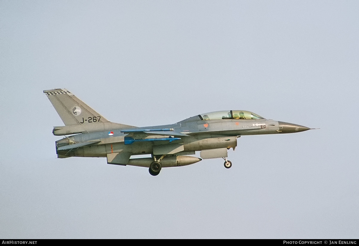 Aircraft Photo of J-267 | General Dynamics F-16BM Fighting Falcon | Netherlands - Air Force | AirHistory.net #437014