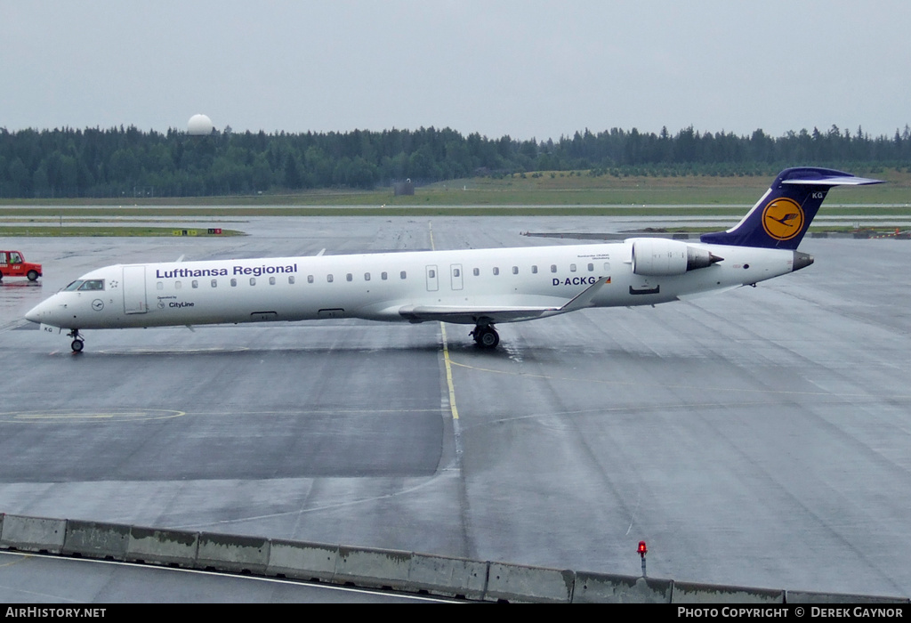 Aircraft Photo of D-ACKG | Bombardier CRJ-900LR (CL-600-2D24) | Lufthansa Regional | AirHistory.net #437018