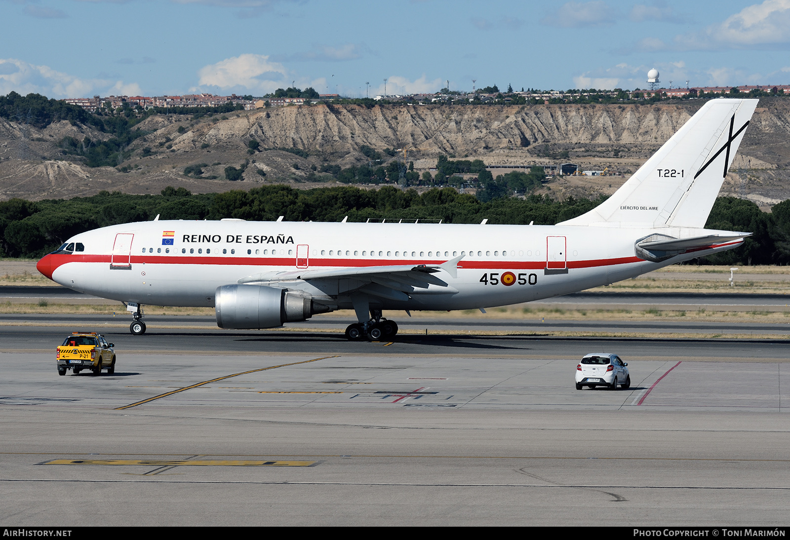 Aircraft Photo of T.22-1 | Airbus A310-304 | Spain - Air Force | AirHistory.net #437023