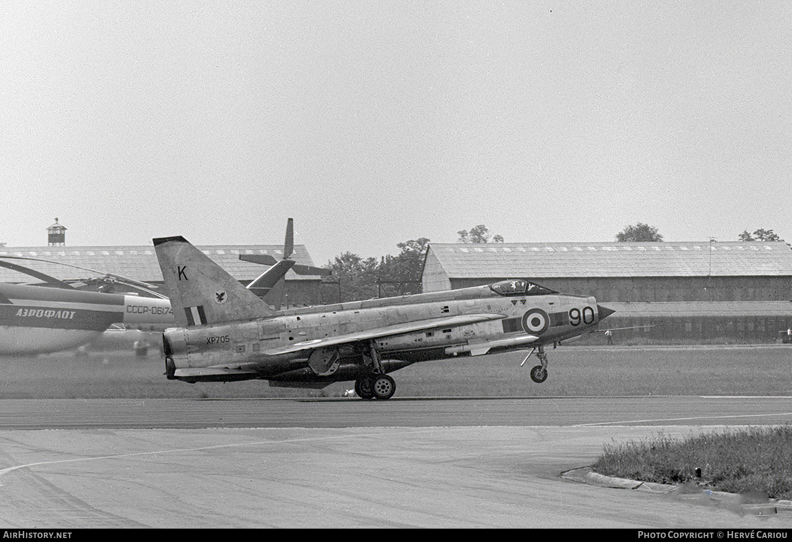 Aircraft Photo of XP705 | English Electric Lightning F3 | UK - Air Force | AirHistory.net #437024