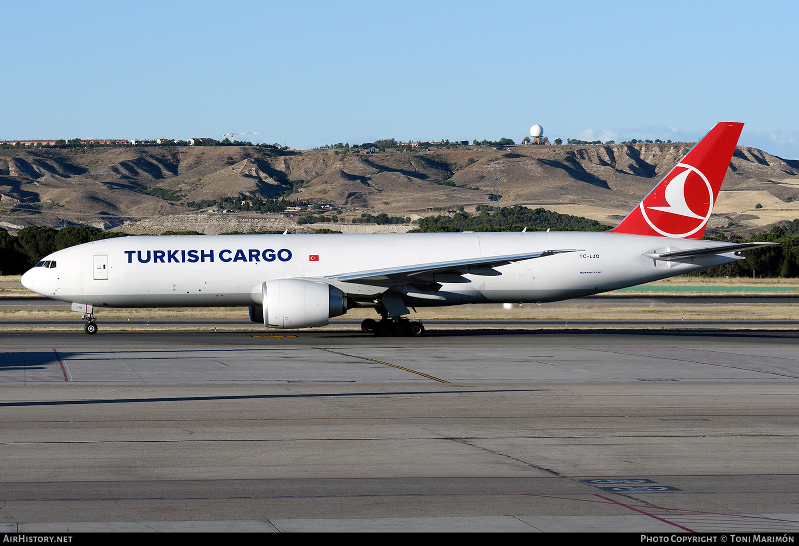 Aircraft Photo of TC-LJO | Boeing 777-F | Turkish Airlines Cargo | AirHistory.net #437039