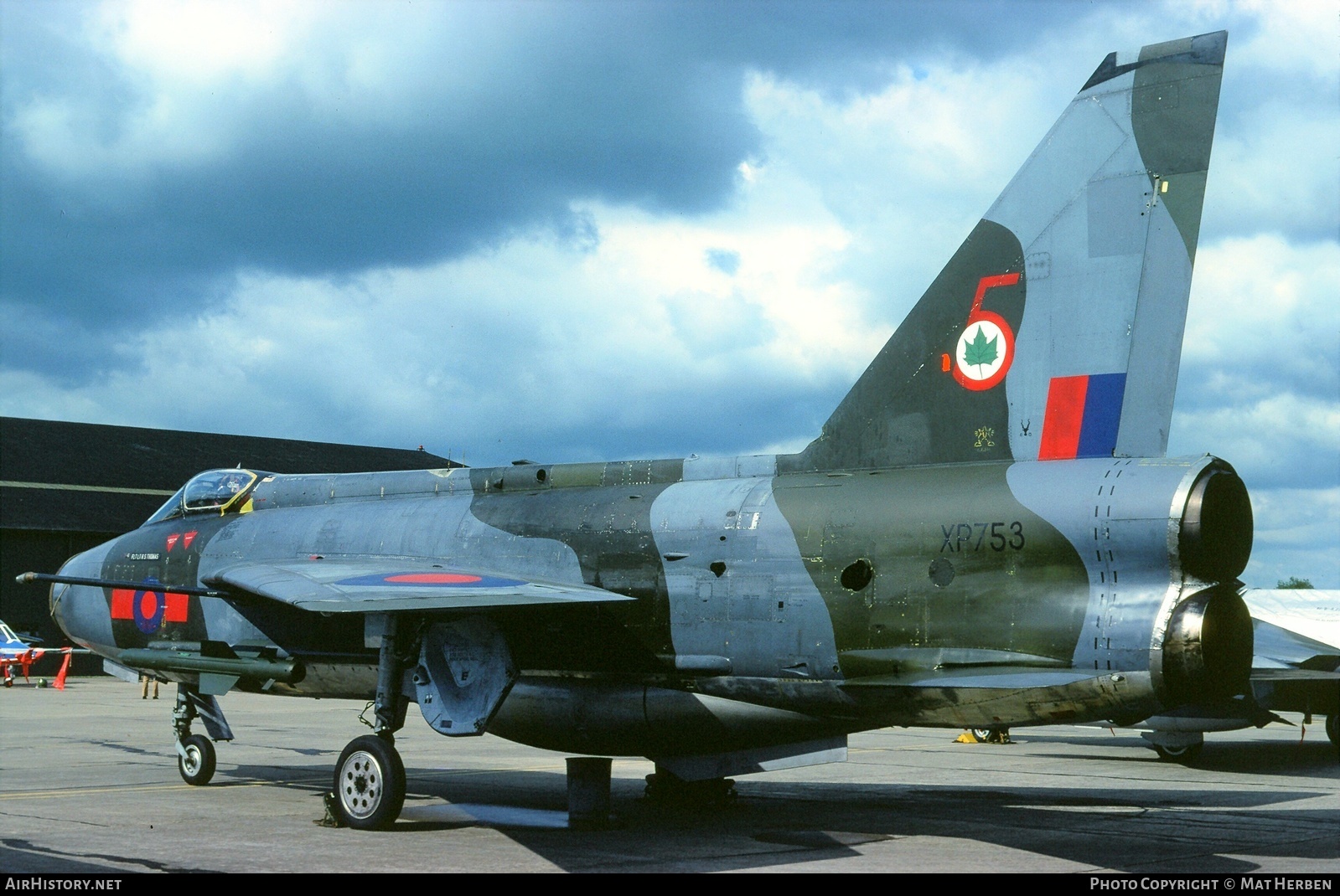 Aircraft Photo of XP753 | English Electric Lightning F3 | UK - Air Force | AirHistory.net #437060