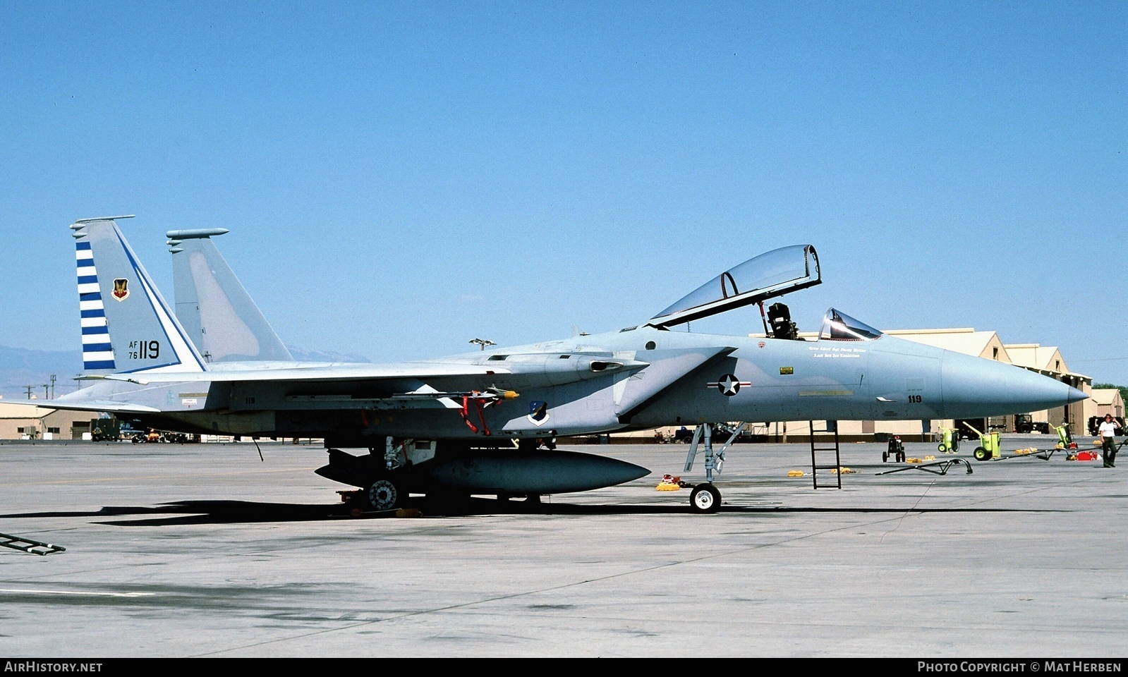 Aircraft Photo of 76-0119 / AF760119 | McDonnell Douglas F-15A Eagle | USA - Air Force | AirHistory.net #437066