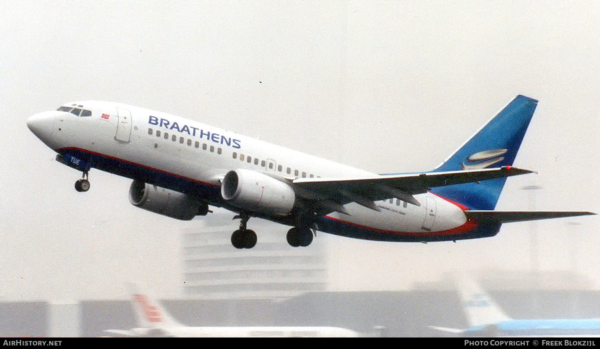 Aircraft Photo of LN-TUE | Boeing 737-705 | Braathens | AirHistory.net #437068