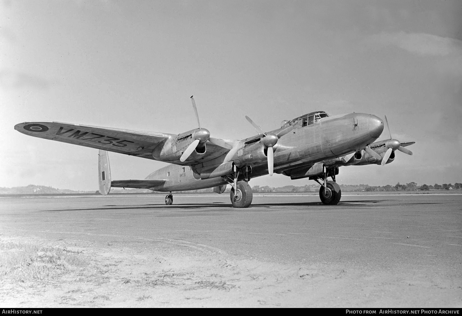 Aircraft Photo of VM735 | Avro 691 Lancastrian C2 | UK - Air Force | AirHistory.net #437070