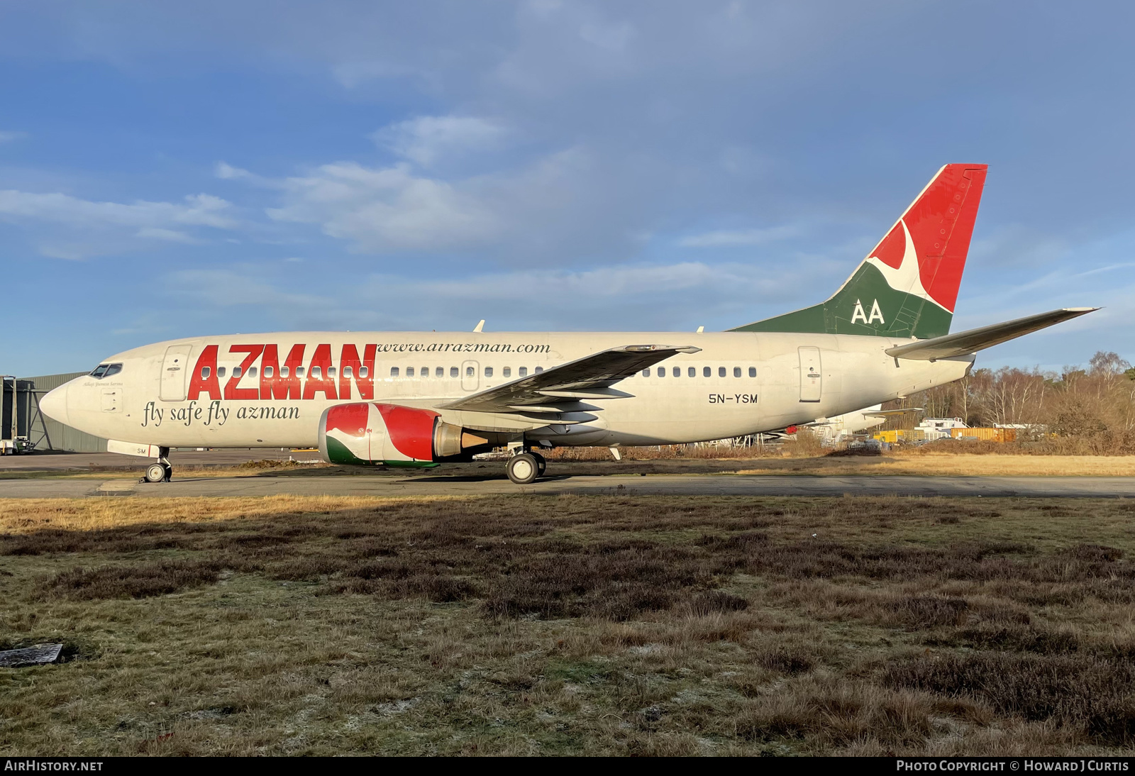 Aircraft Photo of 5N-YSM | Boeing 737-36N | Azman Air | AirHistory.net #437084