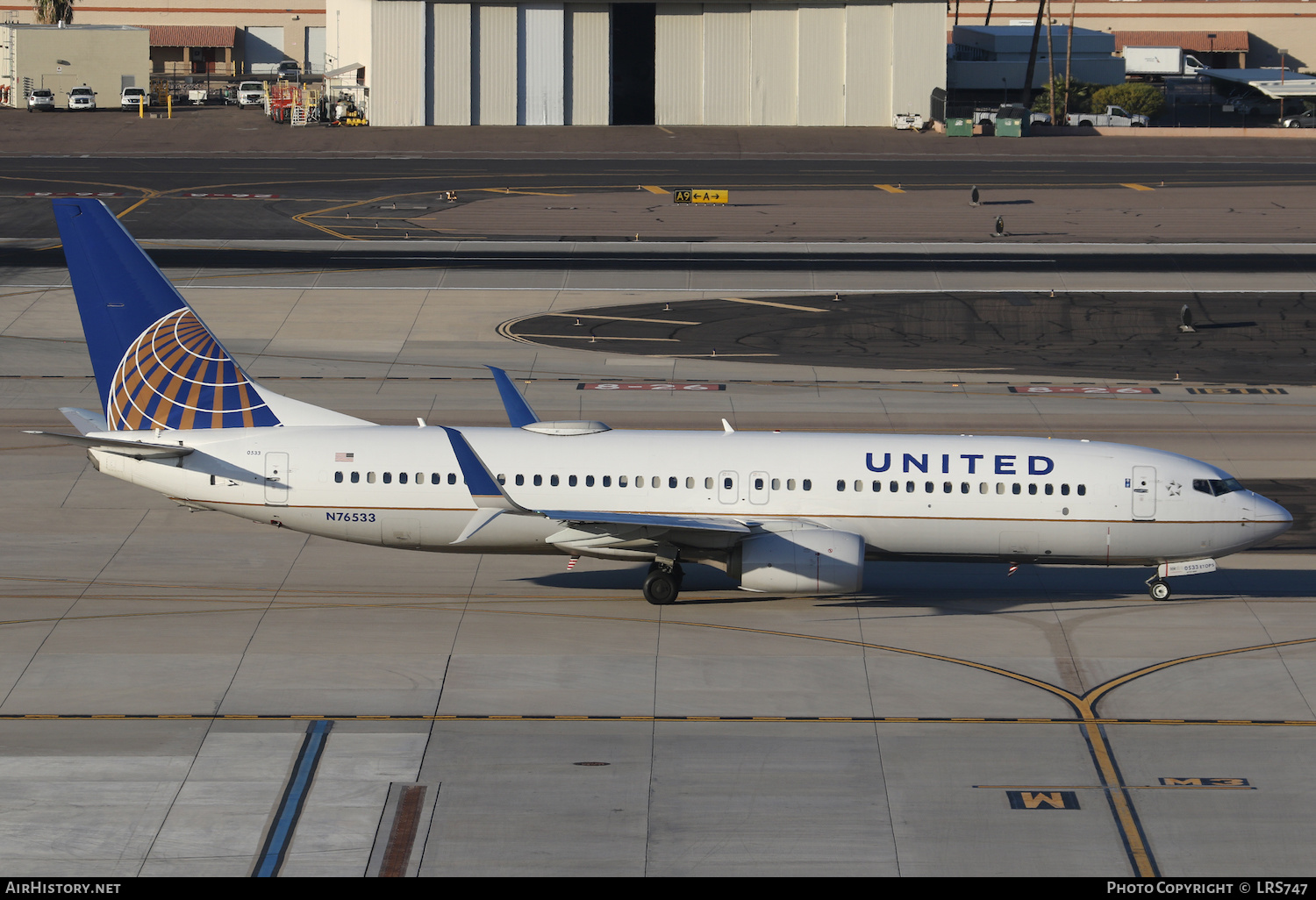 Aircraft Photo of N76533 | Boeing 737-824 | United Airlines | AirHistory.net #437092