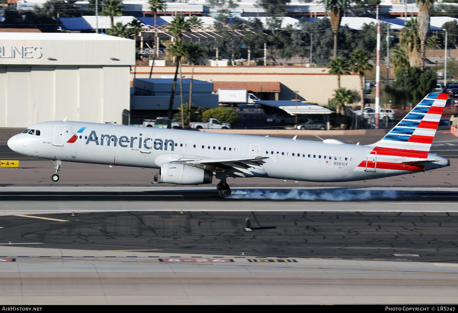 Aircraft Photo of N981UY | Airbus A321-231 | American Airlines | AirHistory.net #437096