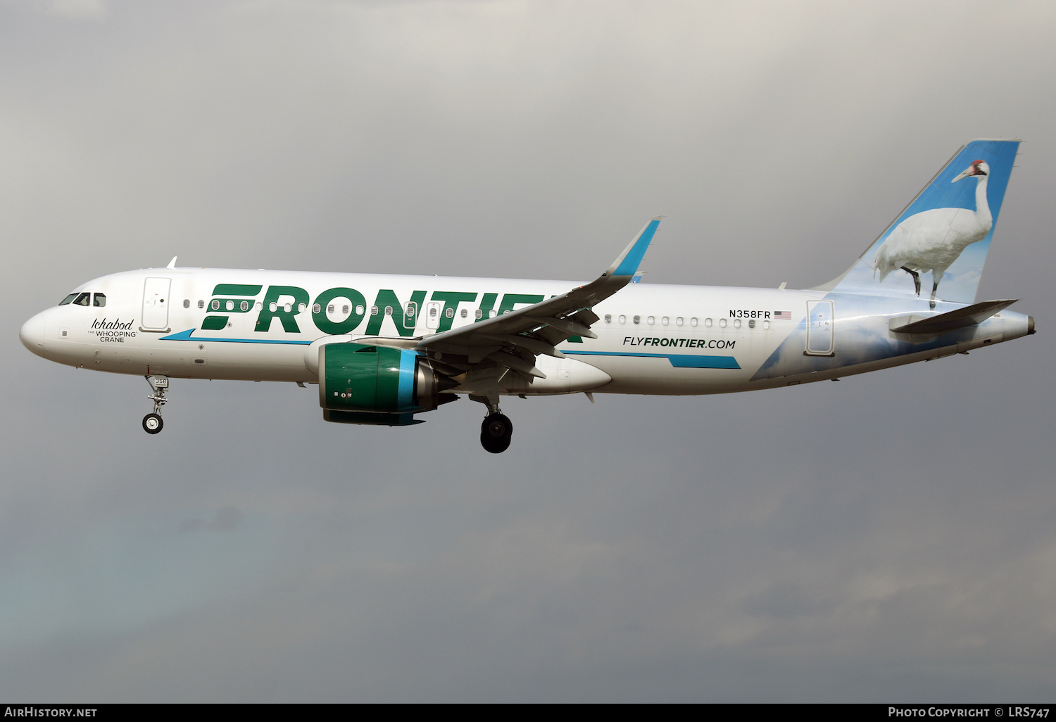 Aircraft Photo of N358FR | Airbus A320-251N | Frontier Airlines | AirHistory.net #437108