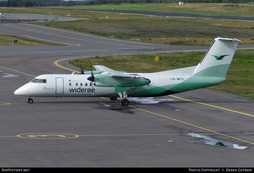 Aircraft Photo of LN-WFO | Bombardier DHC-8-311Q Dash 8 | Widerøe | AirHistory.net #437122