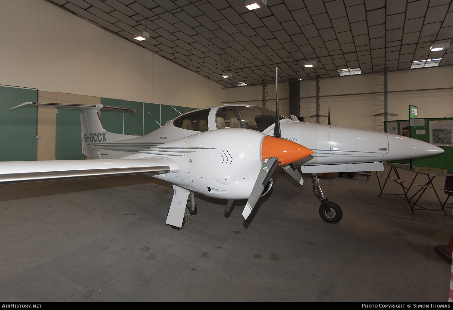 Aircraft Photo of G-OCCX | Diamond DA42 Twin Star | AirHistory.net #437130