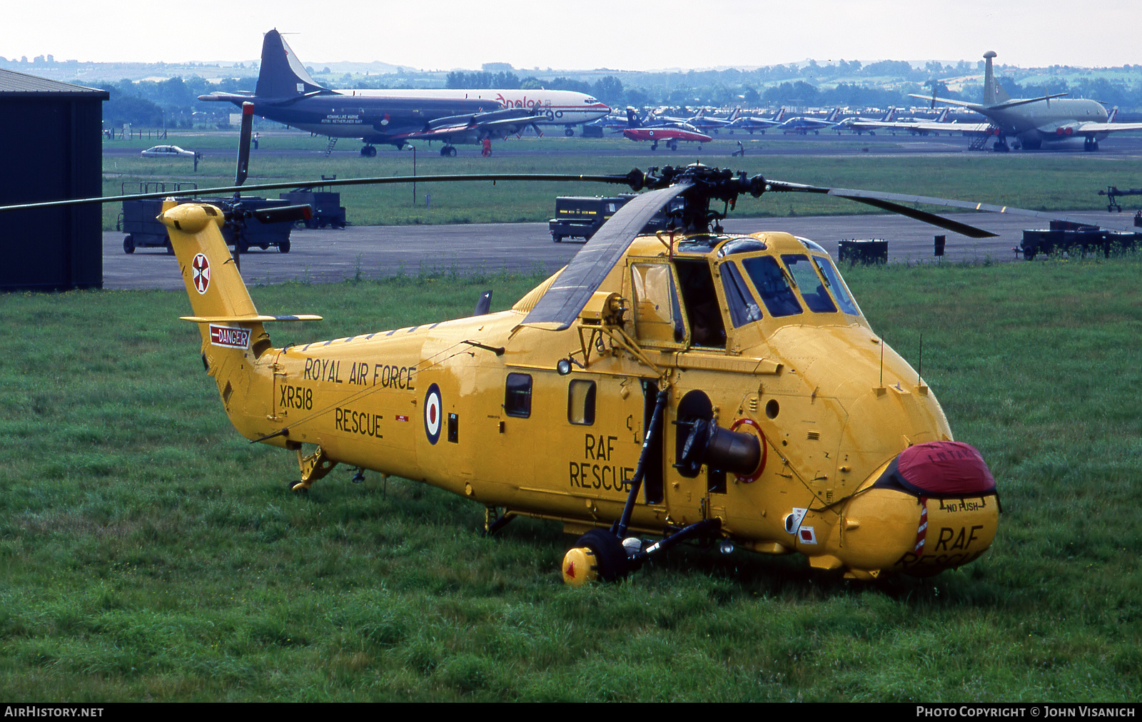 Aircraft Photo of XR518 | Westland WS-58 Wessex HAR.2 | UK - Air Force | AirHistory.net #437141