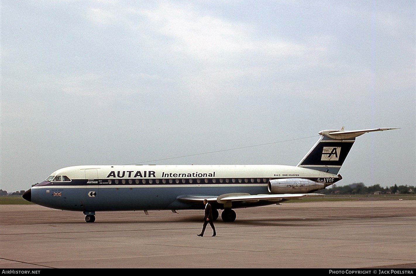 Aircraft Photo of G-AVOF | BAC 111-416EK One-Eleven | Autair International | AirHistory.net #437142