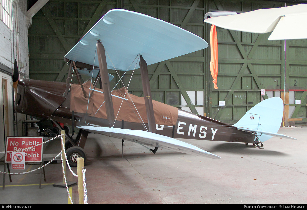 Aircraft Photo of G-EMSY | De Havilland D.H. 82A Tiger Moth II | AirHistory.net #437149