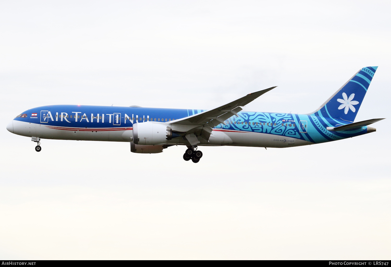 Aircraft Photo of F-OTOA | Boeing 787-9 Dreamliner | Air Tahiti Nui | AirHistory.net #437173