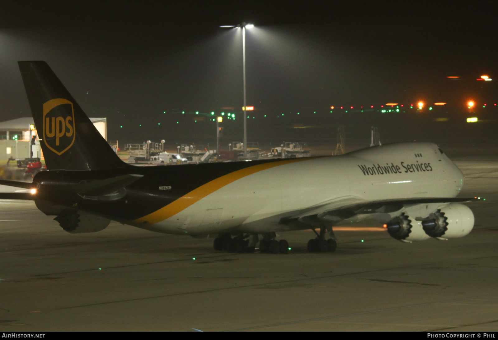 Aircraft Photo of N628UP | Boeing 747-8F | United Parcel Service - UPS | AirHistory.net #437175