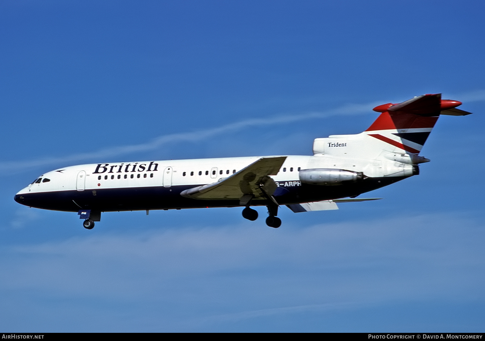 Aircraft Photo of G-ARPH | Hawker Siddeley HS-121 Trident 1C | British Airways | AirHistory.net #437188