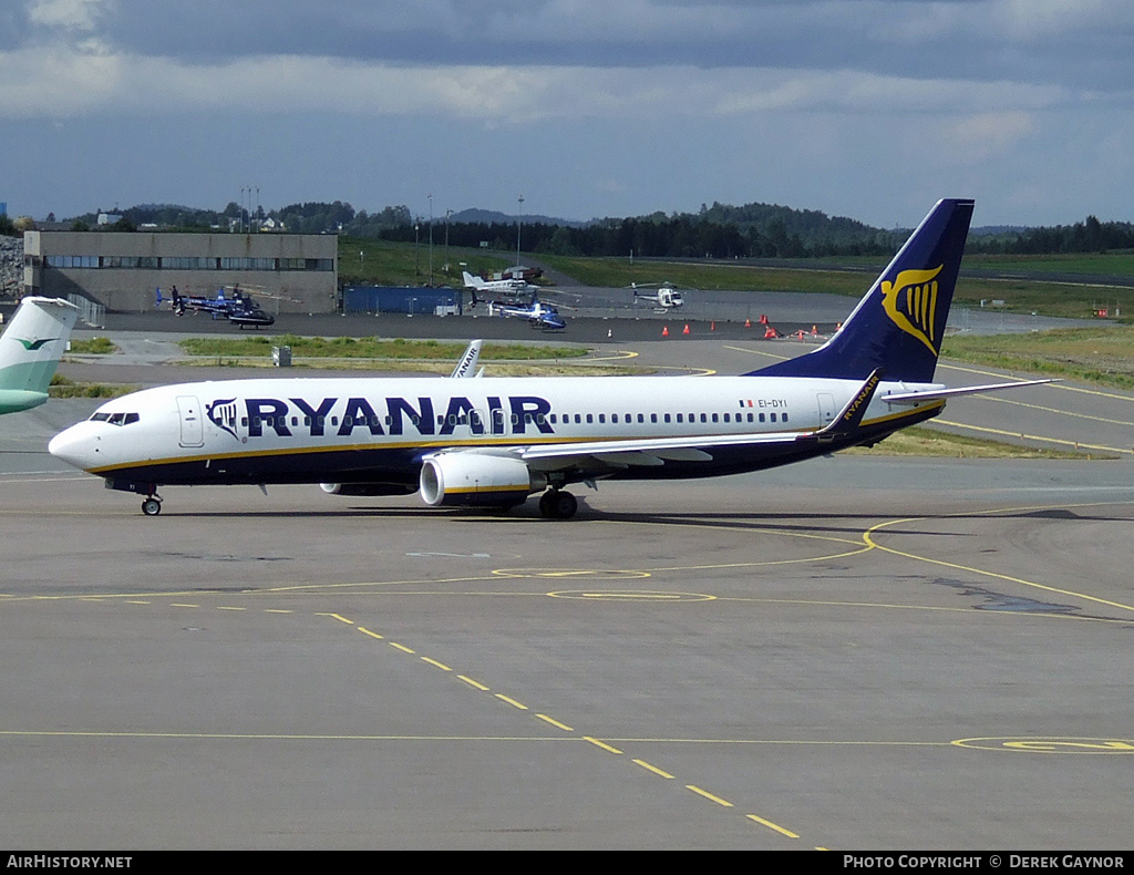 Aircraft Photo of EI-DYI | Boeing 737-8AS | Ryanair | AirHistory.net #437204