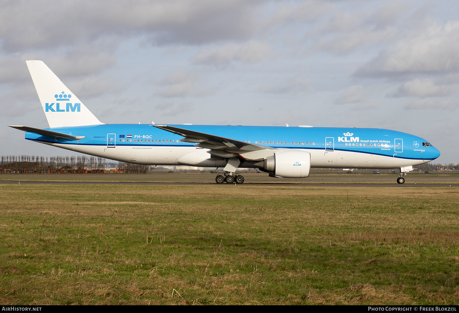 Aircraft Photo of PH-BQC | Boeing 777-206/ER | KLM - Royal Dutch Airlines | AirHistory.net #437207