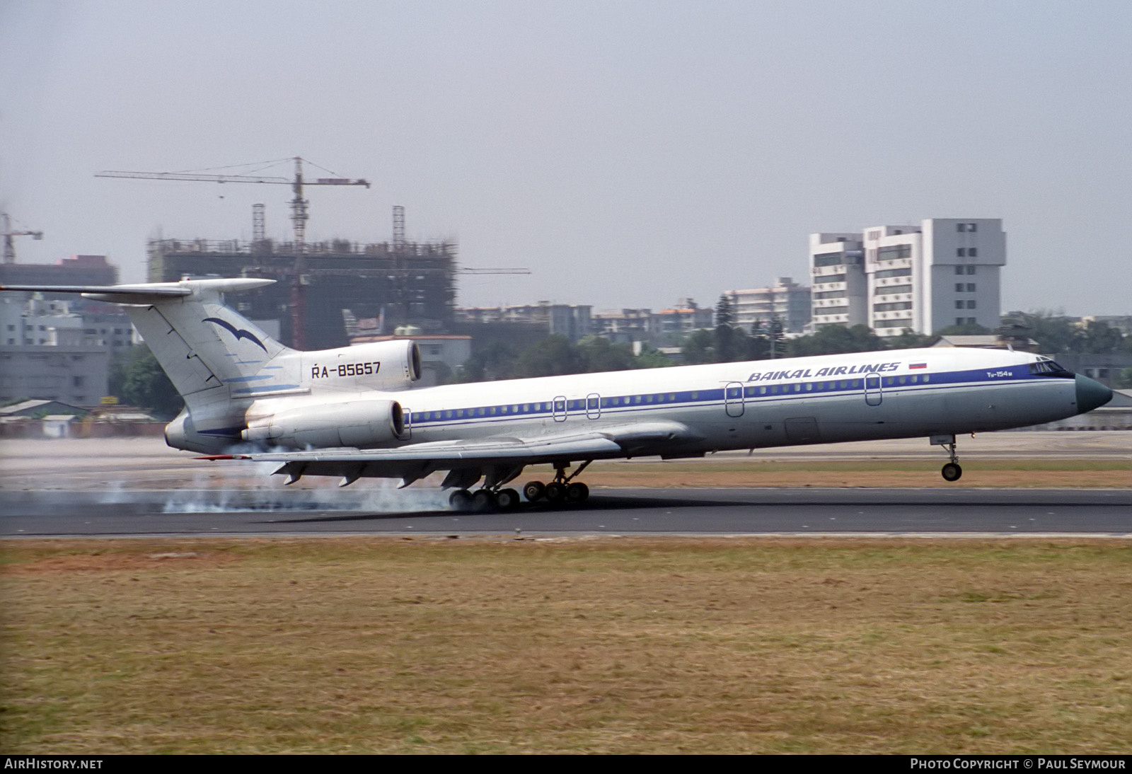 Aircraft Photo of RA-85657 | Tupolev Tu-154M | Baikal Airlines | AirHistory.net #437217