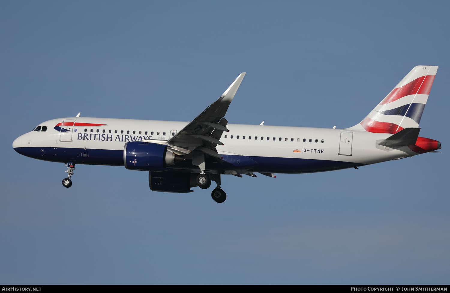 Aircraft Photo of G-TTNP | Airbus A320-251N | British Airways | AirHistory.net #437219