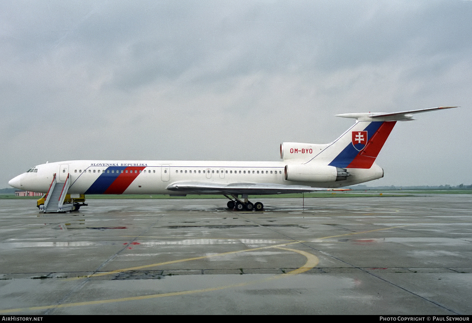 Aircraft Photo of OM-BYO | Tupolev Tu-154M | Slovakia - Government | AirHistory.net #437224