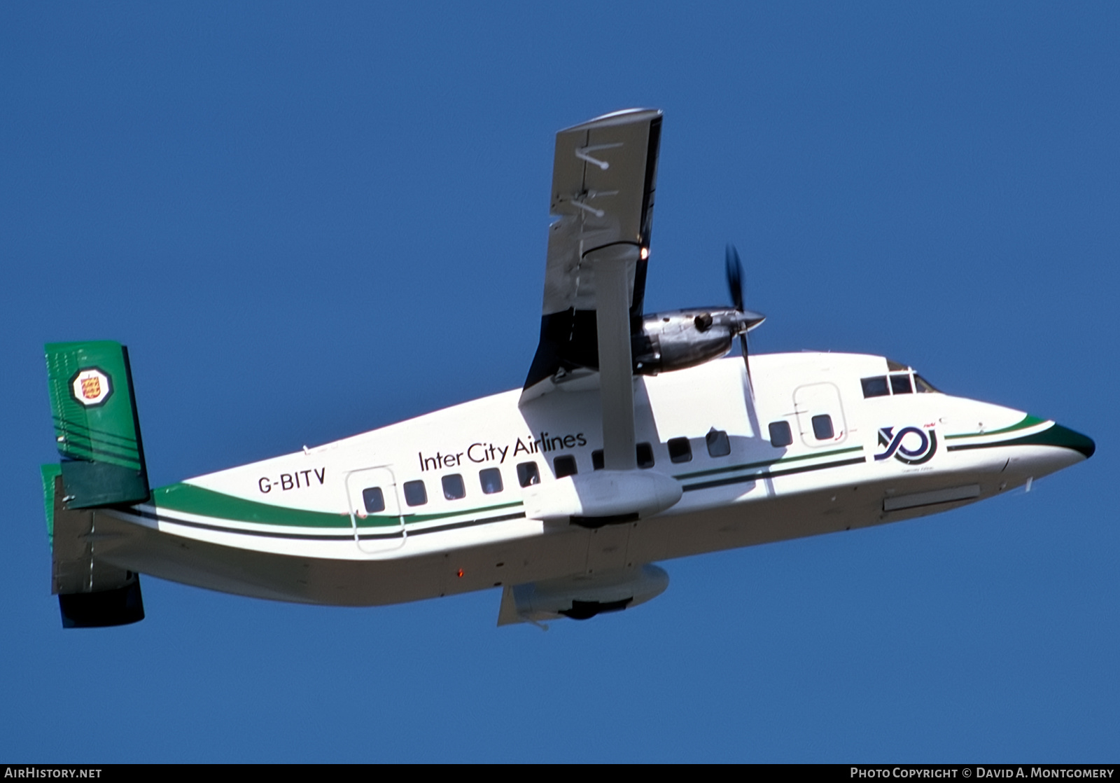 Aircraft Photo of G-BITV | Short 330-200 | Inter City Airlines | AirHistory.net #437227