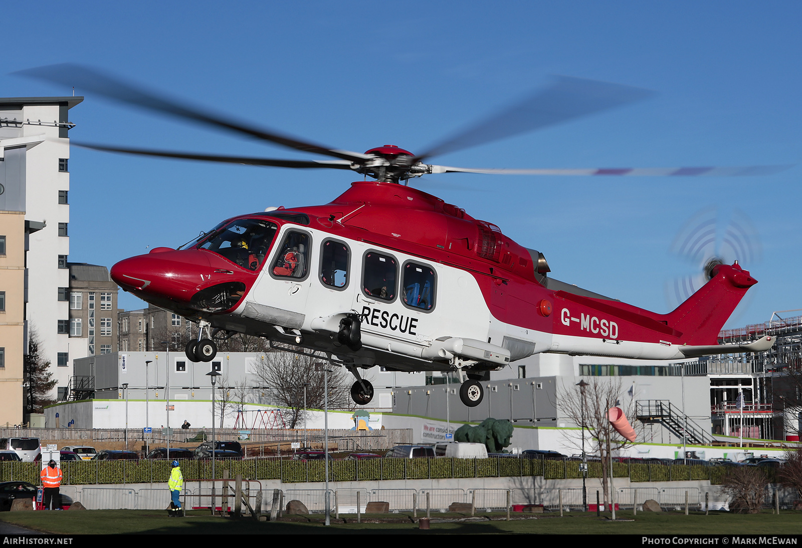 Aircraft Photo of G-MCSD | AgustaWestland AW-139 | AirHistory.net #437231