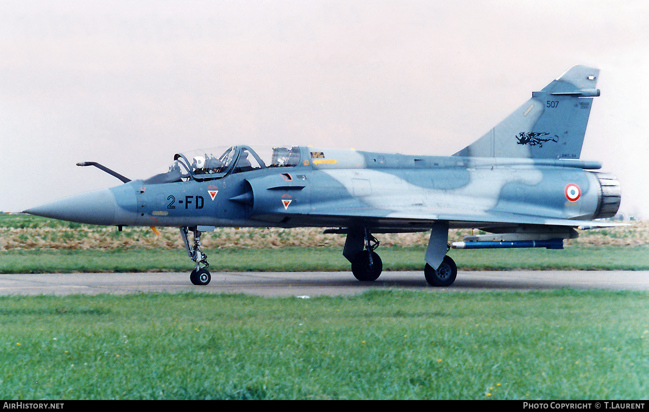 Aircraft Photo of 507 | Dassault Mirage 2000B | France - Air Force | AirHistory.net #437237