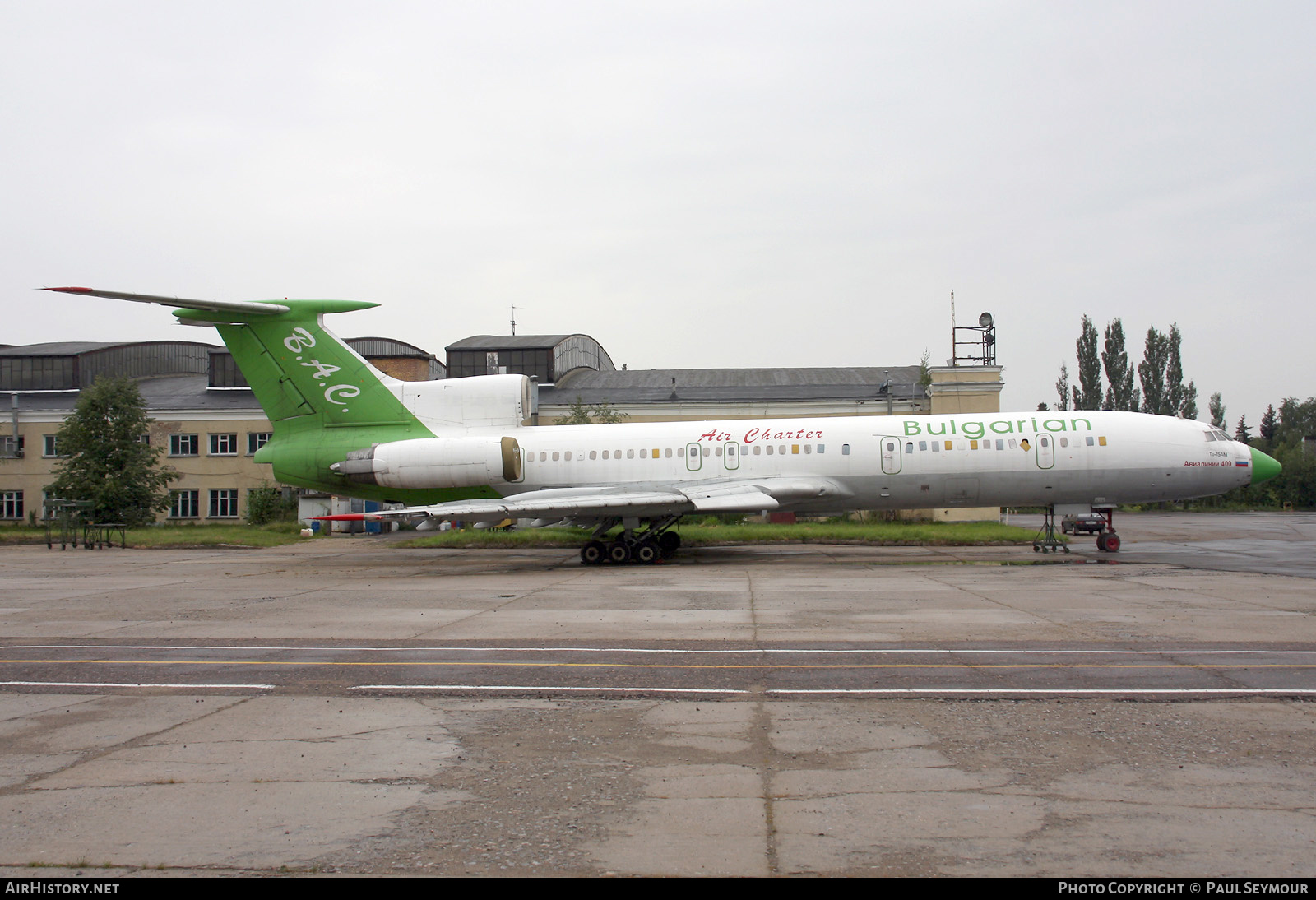 Aircraft Photo of LZ-LCQ | Tupolev Tu-154M | Bulgarian Air Charter | AirHistory.net #437244